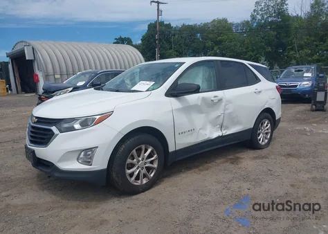 2020 Chevrolet Equinox Awd Ls из США, поврежденный, VIN 3GNAXSEV4LS690677